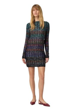 Missoni Mini Dress With Chevron And Stripe Pattern in Multicoloured 2 at Nordstrom, Size 42 It