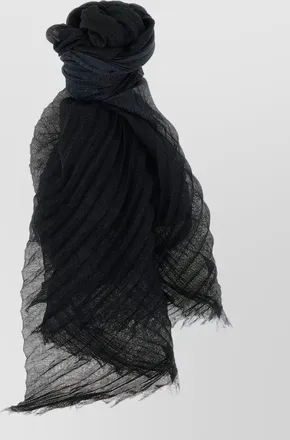 Issey Miyake gradient pleated stole