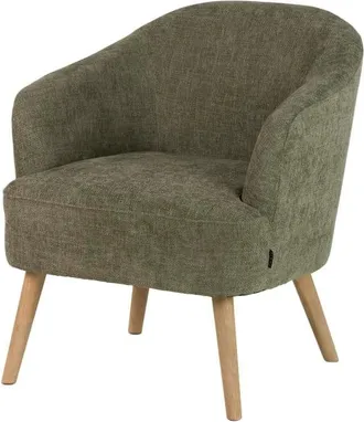 Adda Home Butaca marron de madera 72x71x79cm