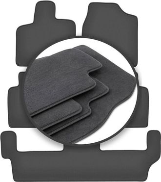 OEM Alfombrillas Premium Para Dodge Caravan Iv 7 Plazas (2008-2016)