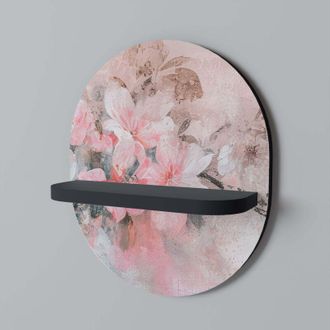 OEM Estante Ovalado Cherry Blossom Negro