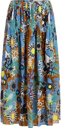 Marie Oliver Gonna Wilson a fiori - Blu