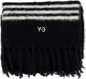 Yohji Yamamoto 3S Scarf - - Accessories - unisex - Nero - ONE SIZE