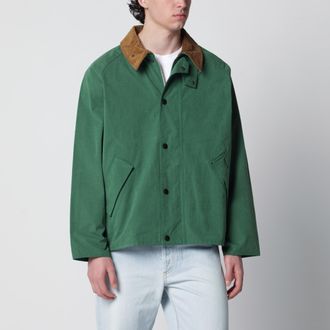 Barbour Oversized Transporter Racing Green jacket