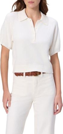 Paige Birch Polo Sweater in Ivory at Nordstrom, Size Small