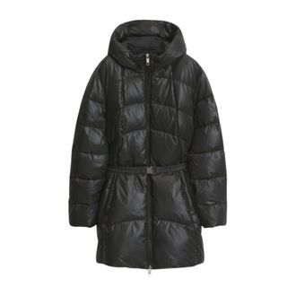 HUGO BOSS Abrigo de Plumas - Coats - Mujer - Negro - S