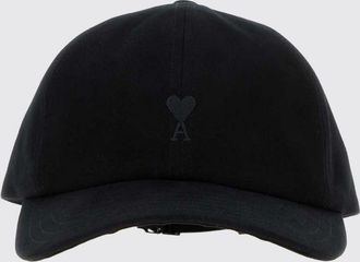 Ami Cappello da baseball in cotone con logo ricamato e cinturino
