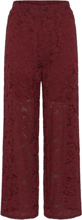 Kaffe Pantaloni Larghi - - Trousers - Donna - Marrone - XS