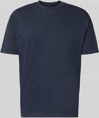 Marc O'Polo Relaxed Fit T-Shirt aus reiner Baumwolle in Marine, Gr&ouml;&szlig;e XXXL