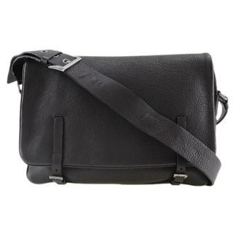 Prada Borsa a spalla Pre-owned in pelle di vitello - - Pre-owned - Uomo - Nero - ONE SIZE