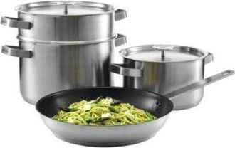 AEG A4SS set pentole 4 pezzi rvs - AEG