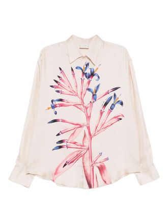 Pierre-Louis Mascia Aloebio shirt - Neutrals