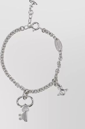Vivienne Westwood chain link bracelet adjustable length charm detail