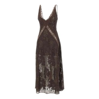 Birgitte Herskind Midi Dresses, female, Brown, Size: S Soray Dress