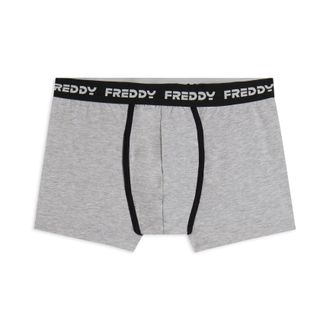 Freddy Boxer Uomo Aderenti con Elastico Jacquard e Logo