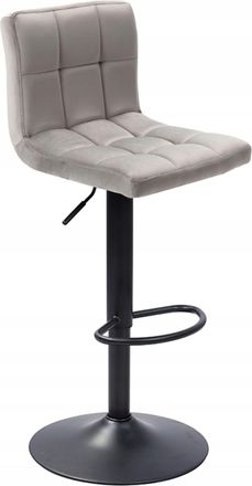 OEM Taburete N-12p De Terciopelo Gris