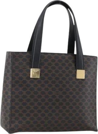 Celine Pre-owned Vintage Handtas - Dames - Vintage Shopper - Zwart - ONE Size - Leer - Vintage