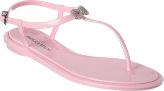 Mach & Mach Double Bow Rubber Thong Sandal