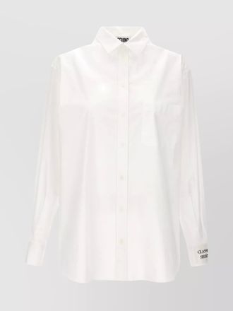Moschino shirt cotton chest pocket