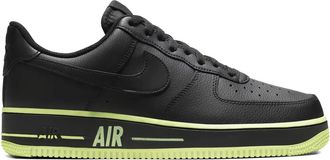 Nike Air Force 1 Low Ribbon - Volt sneakers - Zwart
