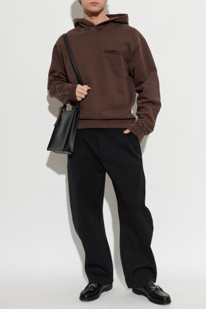 Jacquemus Hoodie, Mens, Brown