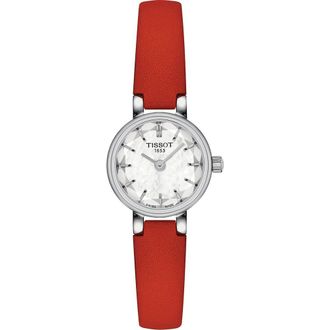 Tissot T- Lady Lovely Dames Horloge Rood T1400091611100