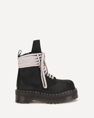 Rick Owens Quad Sole Steel Boots Female 6.5
