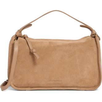Lucky Brand Ayla Crossbody Bag in Tuscanny Suede at Nordstrom Rack