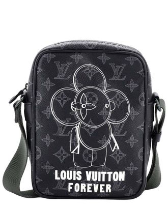 Louis Vuitton Danube Handbag Limited Edition Vivienne Monogram Eclipse Pm (Authentic Pre-Loved)