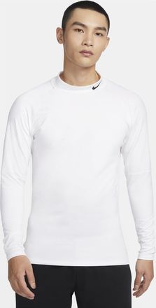 Nike Pro Dri-FIT Fitness Mock-Neck Long-Sleeve T-shirt Whiet FB8516-100
