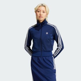 adidas Originals ADIDAS Originals Womens Adicolor Classics Firebird Track Top - Navy Recycled Material - Size Small