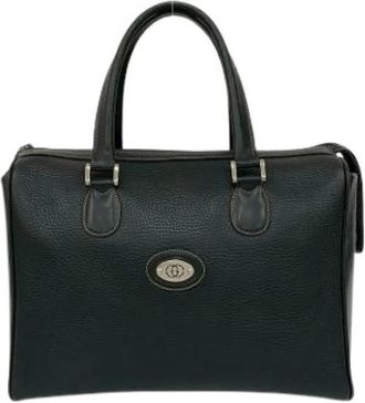 Gucci Pre-owned Handbags, female, Black, Size: ONE SIZE Pre-owned Vintage Handbag