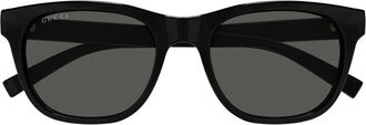 Gucci Gg 1985S Zonnebril - unisex - Zonnebrillen - Zwart - 54 MM - Accessoires