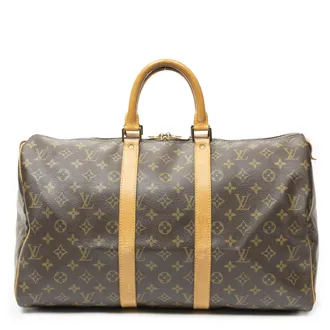 Louis Vuitton Pre-owned Womens Keepall 45 Travel Bag - Brown - One Size