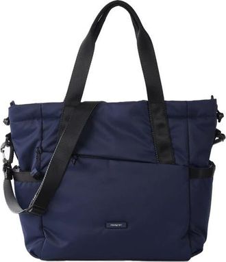Hedgren Galactic Water Repellent Tote Bag in Navy Cosmos at Nordstrom
