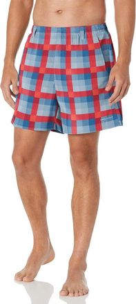 Columbia Super Backcast Water Shorts Mens Multicolor Gingham Swimwear UPS1049