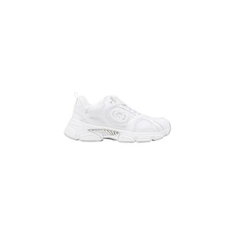 Guess White Polyester Chunky Womens Sneakers