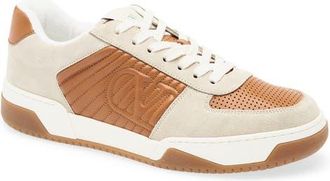Valentino Garavani Sparry Low Top Sneaker in Brown Multi at Nordstrom, Size 10Us
