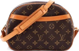 Louis Vuitton Blois Handbag Monogram Canvas crossbody bag - Bruin