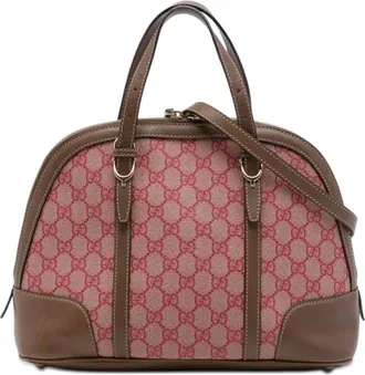 Gucci Pre-owned Gucci Small GG Supreme Nice Dome Satchel Ladies WOOV5INQZQT214OY