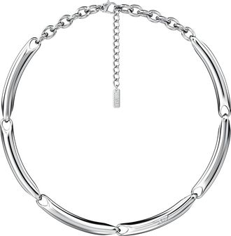 Diesel Stainless steel chain necklace - Necklaces - Unisex - Silver