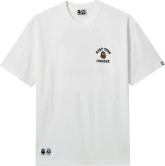 Fingercroxx T-shirt con stampa - Bianco