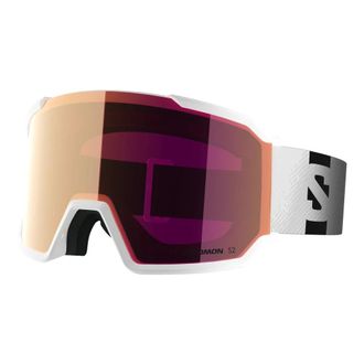 Salomon S/View 3 ML Skibril - unisex - Sport - Wit - Maat: ONE Size