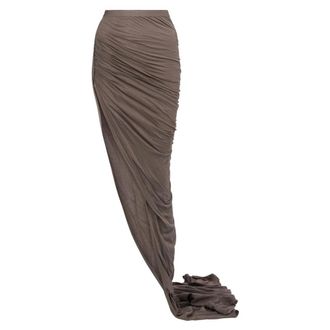 Rick Owens Dames, Rokken, Zwart, Maat: 2XS Katoen