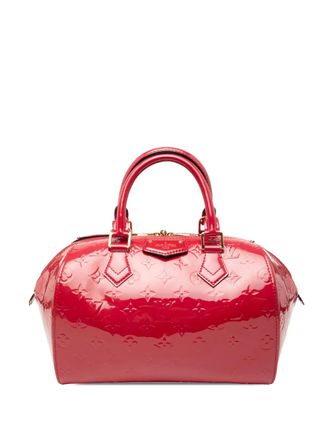 Louis Vuitton 2014 Monogram Vernis Montana satchel - Red