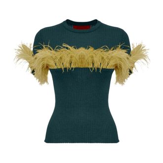 La DoubleJ Mujer, Jerseys, Verde, Talla: M