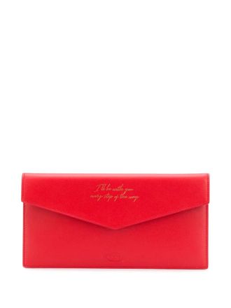 Tod's Portafoglio con borchie - Rosso