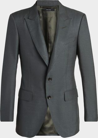 Tom Ford Men & apos;s Peak Lapel Single-Breasted Sport Coat