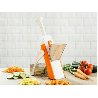 Trade Shop Trade Shop - Affettatrice Manuale Affetta Taglia Verdure Mandolina Julienne Regolabile