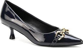 Unze Women TAURED Causal Smooth Courts UK Size 3-8 Navy